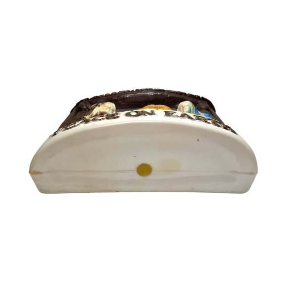 Vintage DAPOL Plastics Christmas Peace On Earth Nativity Manger Blow Mold 1973 - Picture 11 of 15